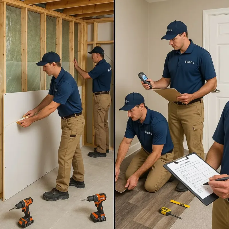 Repairs and Reconstruction process in Baker County, OR